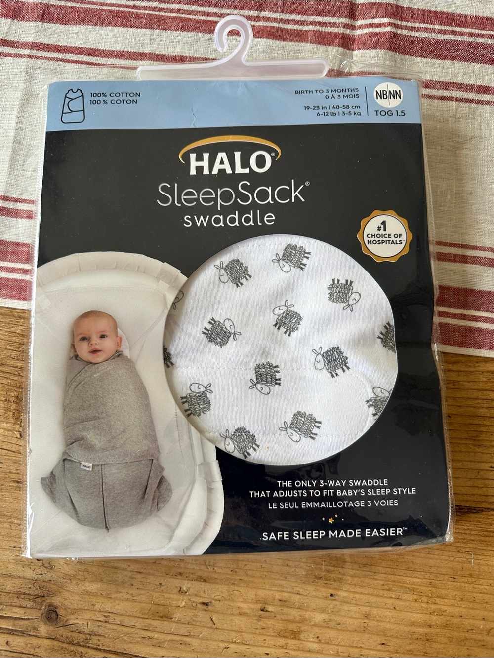 Halo Sleep Sack- Swaddle NWT